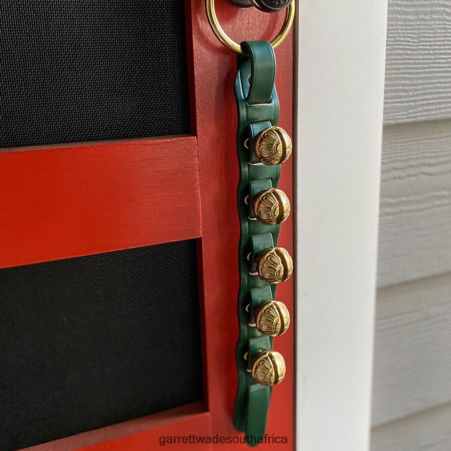 Home & Kitchen Garrett Wade USA Made Sleigh Bell Strap - Green LP88ZX920 - Garrett Wade Knives