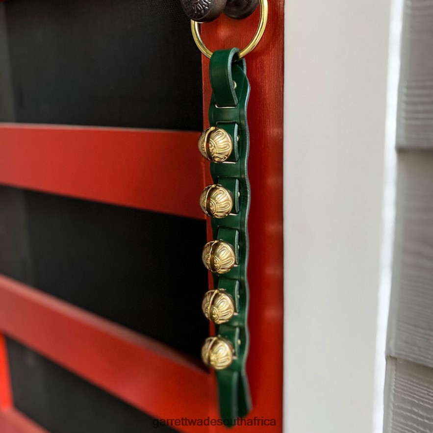 Home & Kitchen Garrett Wade USA Made Sleigh Bell Strap - Green LP88ZX920 - Garrett Wade Knives