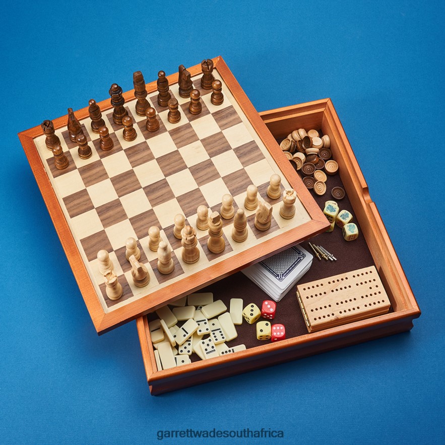 Home & Kitchen Garrett Wade Ultimate 7-in-1 Board Game Set LP88ZX915 - Garrett Wade Chisels