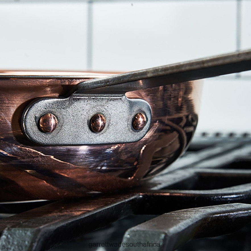 Home & Kitchen Garrett Wade Handmade 11\'\' Copper Chef\'s Pan with Lid LP88ZX763 - Garrett Wade Garden Tools