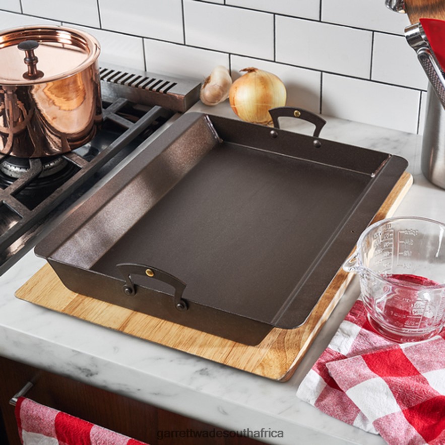 Home & Kitchen Garrett Wade Netherton Black Iron Roasting Pan LP88ZX757 - Garrett Wade Garden Tools