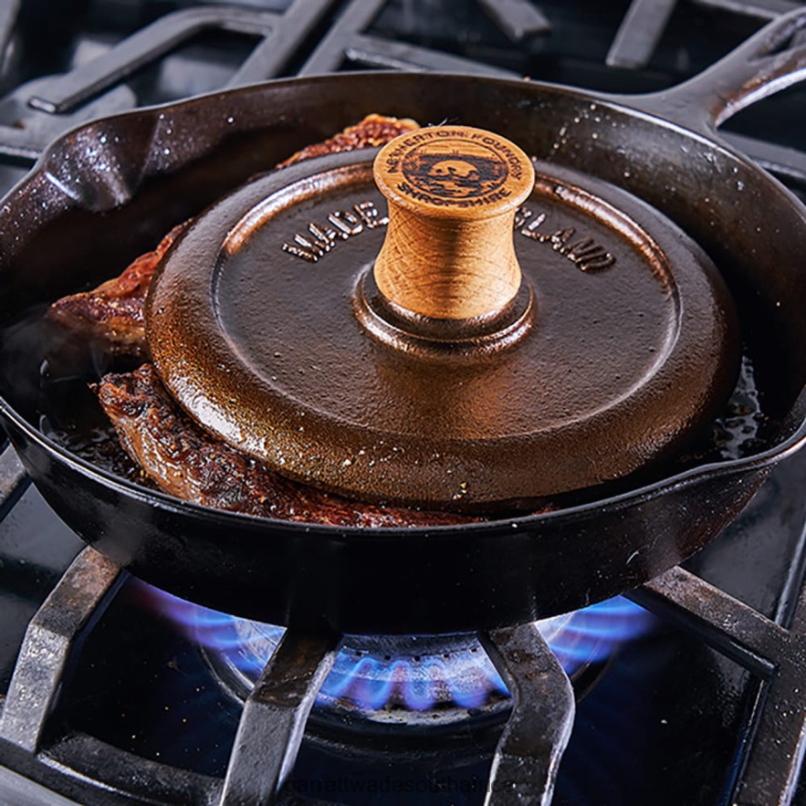 Home & Kitchen Garrett Wade Netherton Iron Steak & Burger Press LP88ZX754 - Garrett Wade Garden Tools