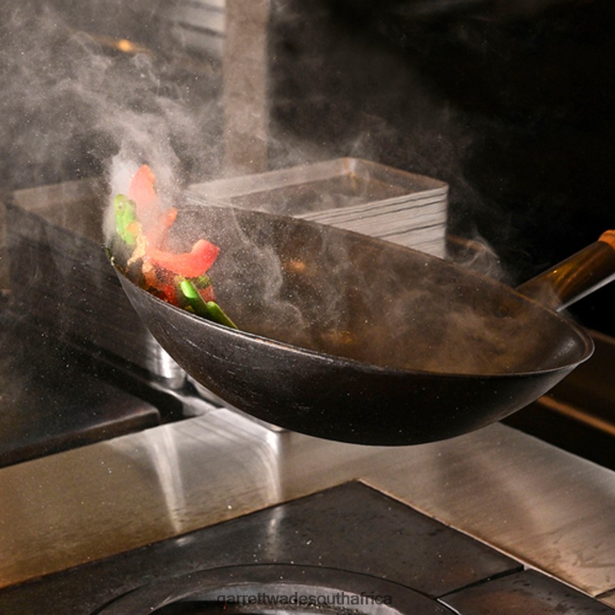 Home & Kitchen Garrett Wade Netherton Long-Handled Spun Iron Wok LP88ZX758 - Garrett Wade Knives