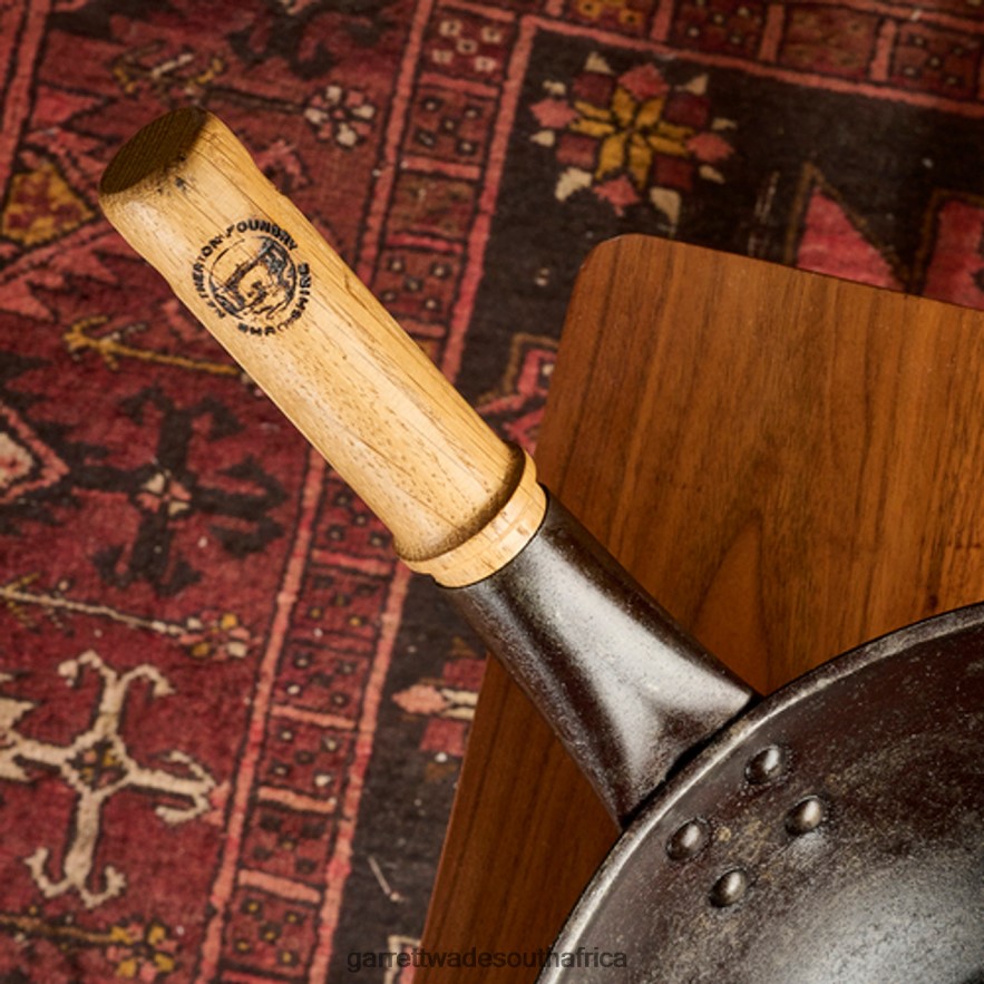 Home & Kitchen Garrett Wade Netherton Long-Handled Spun Iron Wok LP88ZX758 - Garrett Wade Knives