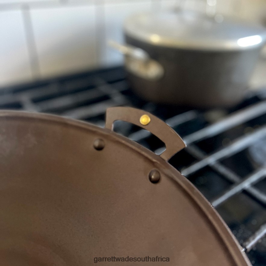 Home & Kitchen Garrett Wade Netherton Prospector-Handled Spun Iron Wok LP88ZX765 - Garrett Wade Chisels