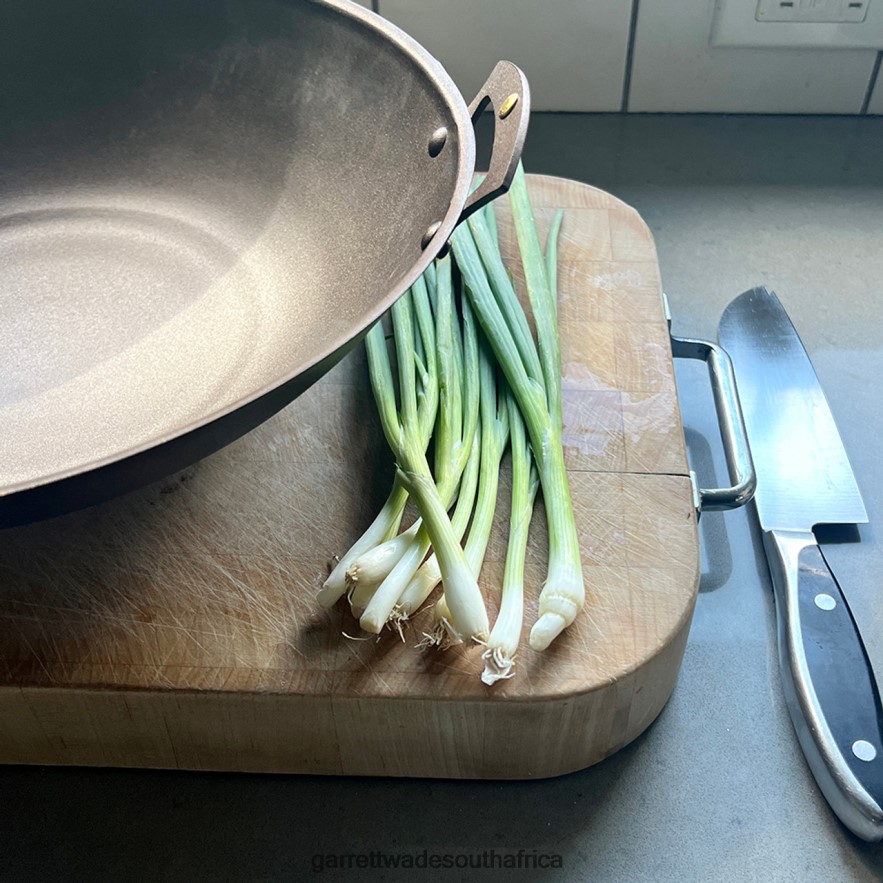 Home & Kitchen Garrett Wade Netherton Prospector-Handled Spun Iron Wok LP88ZX765 - Garrett Wade Chisels