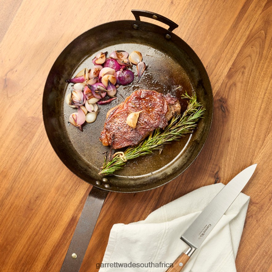 Home & Kitchen Garrett Wade Netherton Spun Iron Classic Frying Pan LP88ZX756 - Garrett Wade Chisels