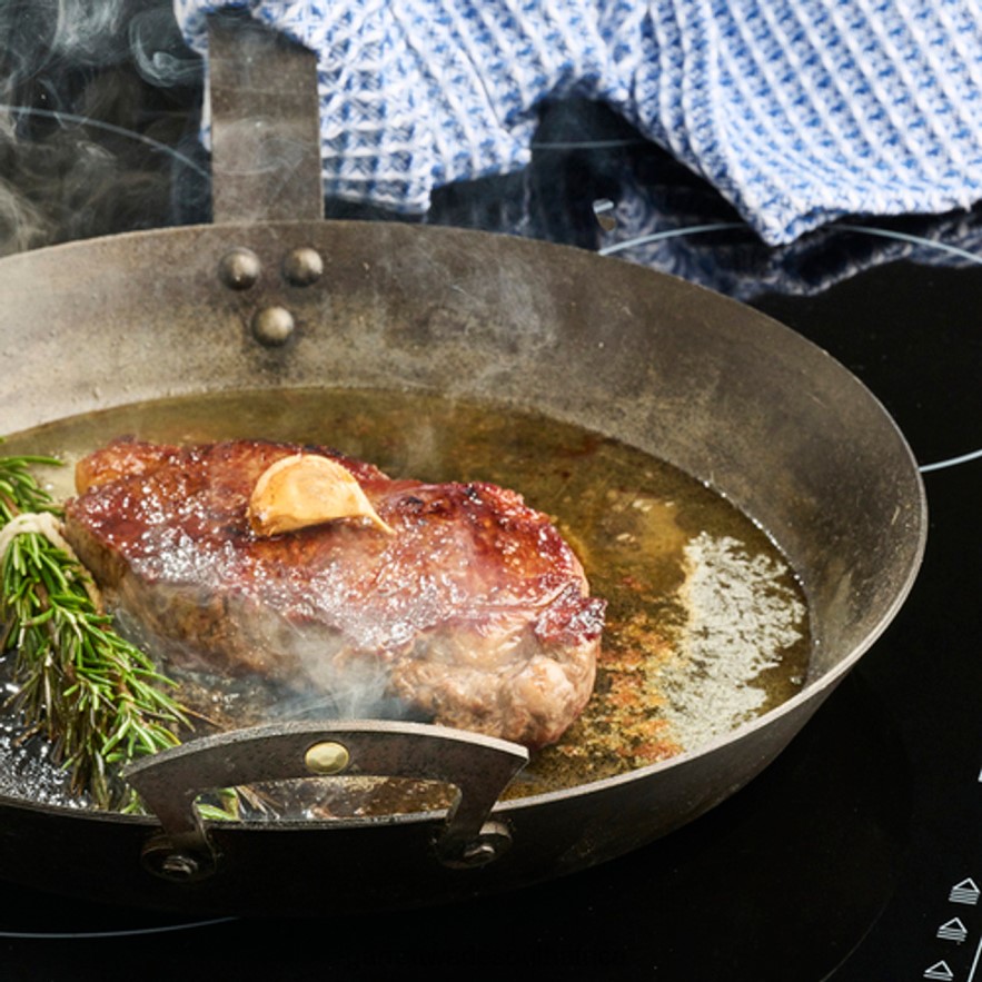 Home & Kitchen Garrett Wade Netherton Spun Iron Classic Frying Pan LP88ZX756 - Garrett Wade Chisels