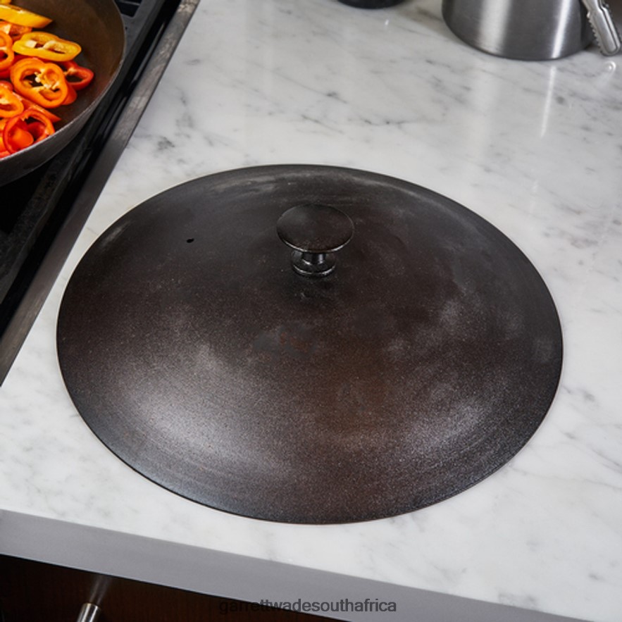 Home & Kitchen Garrett Wade Netherton Spun Iron Lid for Prospector Pan LP88ZX761 - Garrett Wade Knives