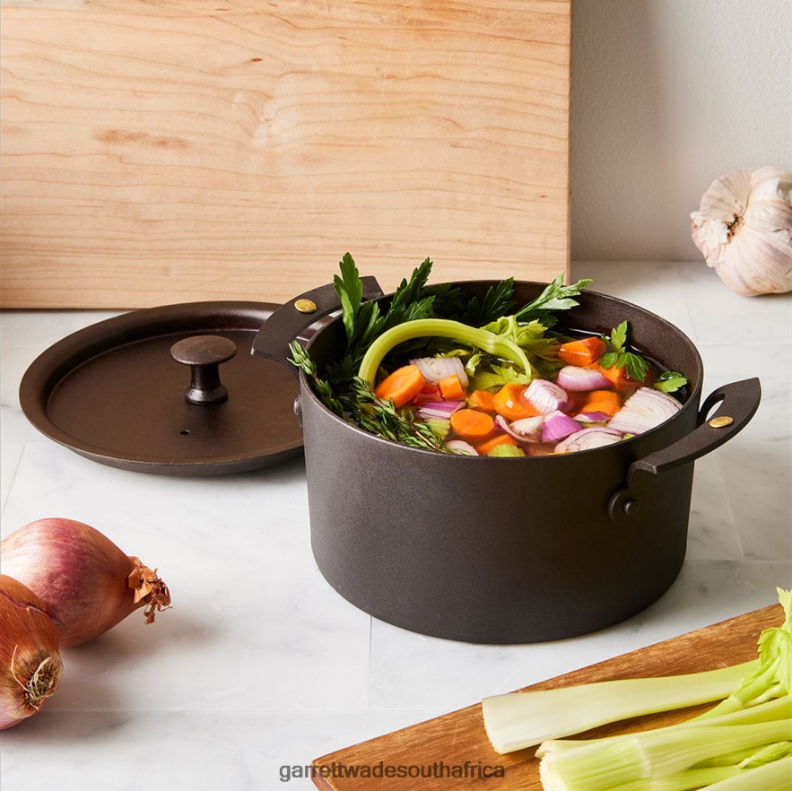 Home & Kitchen Garrett Wade Netherton Spun Iron Stock Pots LP88ZX755 - Garrett Wade Knives