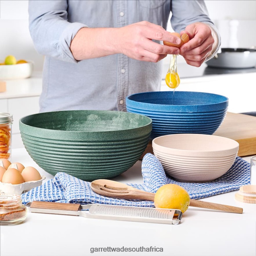 Home & Kitchen Garrett Wade 3-Piece Colorful Serving Bowl Set - Made in the USA LP88ZX839 - Garrett Wade Knives