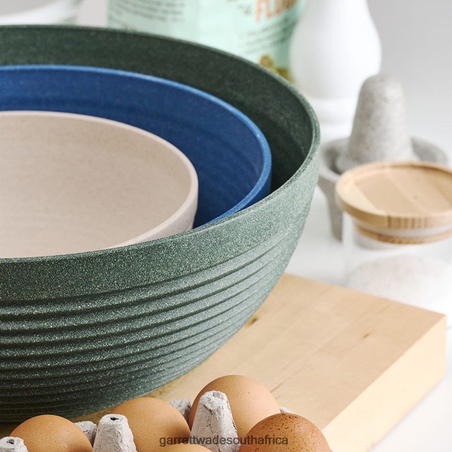 Home & Kitchen Garrett Wade 3-Piece Colorful Serving Bowl Set - Made in the USA LP88ZX839 - Garrett Wade Knives