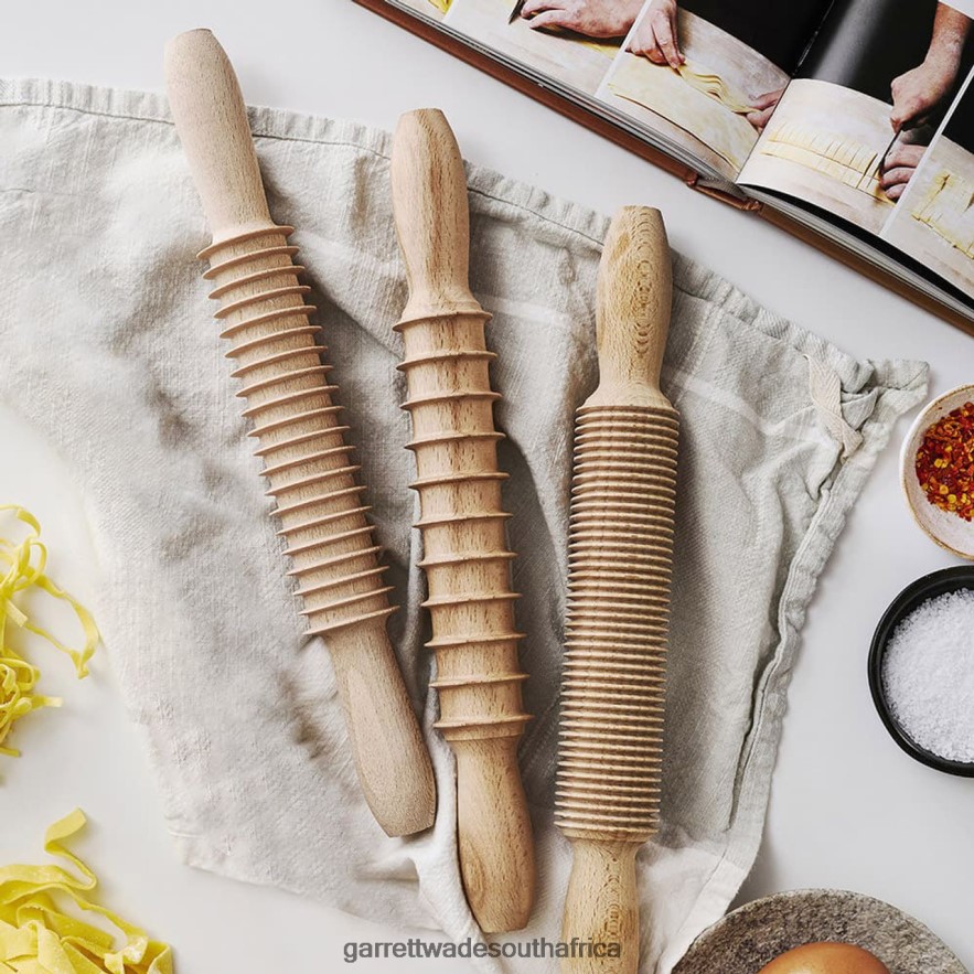 Home & Kitchen Garrett Wade Italian Beechwood Pasta Rolling Pins Set LP88ZX829 - Garrett Wade Garden Tools