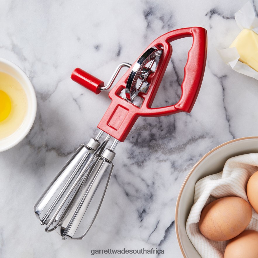 Home & Kitchen Garrett Wade Italian-Made Hand Mixer - Red LP88ZX845 - Garrett Wade Knives