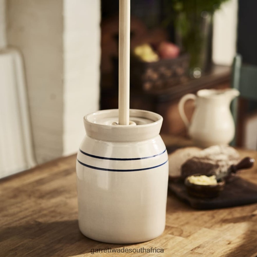 Home & Kitchen Garrett Wade Old-Fashioned Ceramic Butter Churn LP88ZX840 - Garrett Wade Chisels