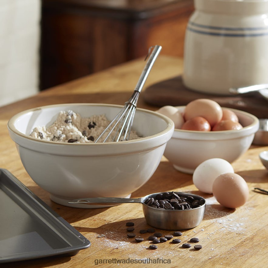 Home & Kitchen Garrett Wade Pair of Ceramic Artisanal Kitchen Bowls LP88ZX838 - Garrett Wade Garden Tools