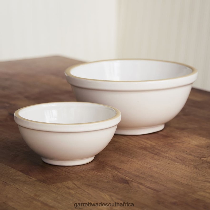 Home & Kitchen Garrett Wade Pair of Ceramic Artisanal Kitchen Bowls LP88ZX838 - Garrett Wade Garden Tools