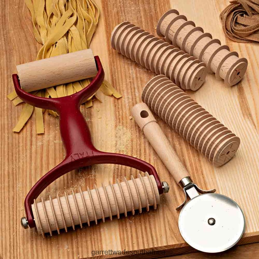 Home & Kitchen Garrett Wade Pasta Roller Kit Made in Italy LP88ZX848 - Garrett Wade Knives