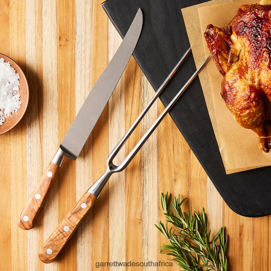 Home & Kitchen Garrett Wade 2-Piece French Kitchen Carving Set LP88ZX827 - Garrett Wade Knives