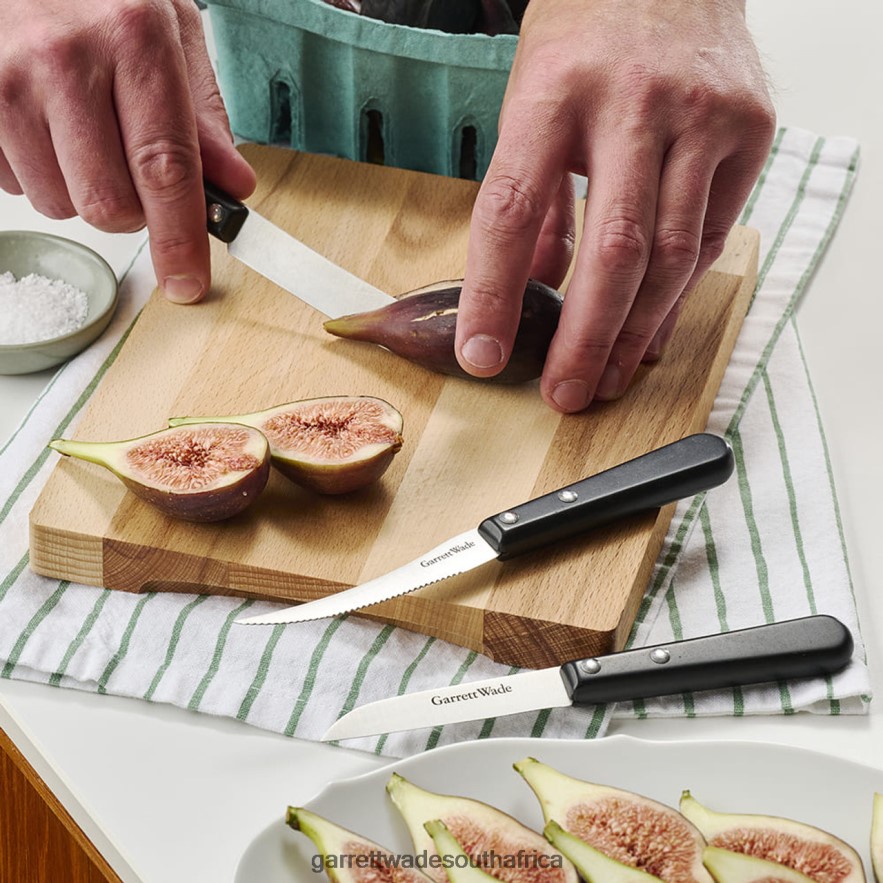 Home & Kitchen Garrett Wade Everyday PaperStone Paring Knives & Cutting Board Set LP88ZX776 - Garrett Wade Knives