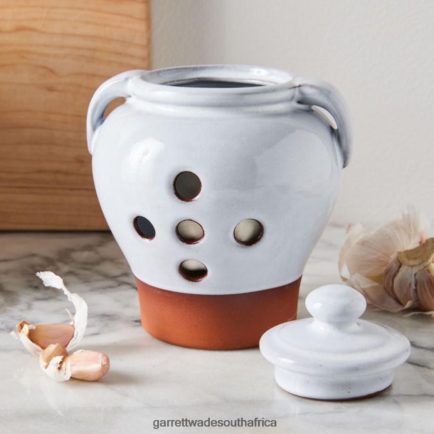 Home & Kitchen Garrett Wade Terracotta Garlic Storage Pot LP88ZX877 - Garrett Wade Garden Tools