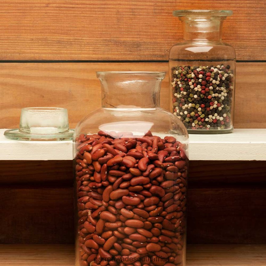 Home & Kitchen Garrett Wade Three Glass Apothecary Jars LP88ZX881 - Garrett Wade Knives