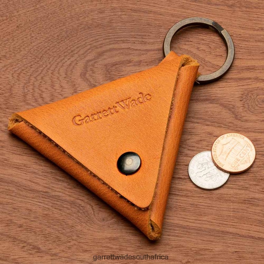 Home & Kitchen Garrett Wade Triangular Leather Coin Holder LP88ZX1060 - Garrett Wade Garden Tools