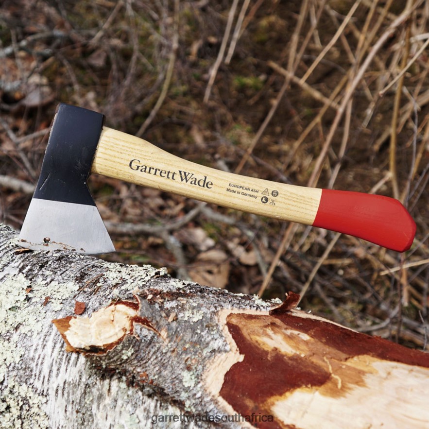 Outdoor Garrett Wade Mini Camping Hatchet with USA-Made Sheath LP88ZX286 - Garrett Wade Garden Tools