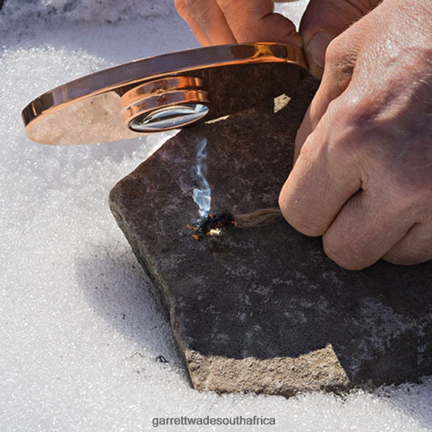 Outdoor Garrett Wade Copper Tinder Box and Fire Starter Kit LP88ZX317 - Garrett Wade Knives