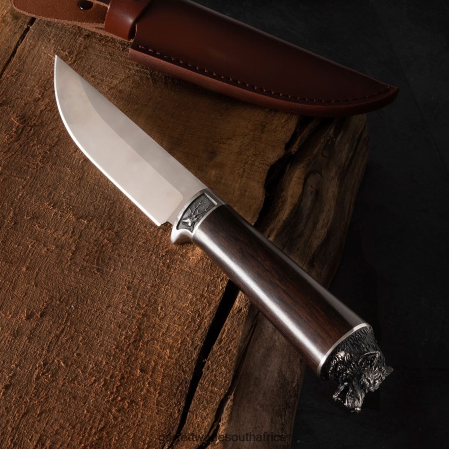 Outdoor Garrett Wade Wolf-Pommel Hunting Knife LP88ZX329 - Garrett Wade Knives
