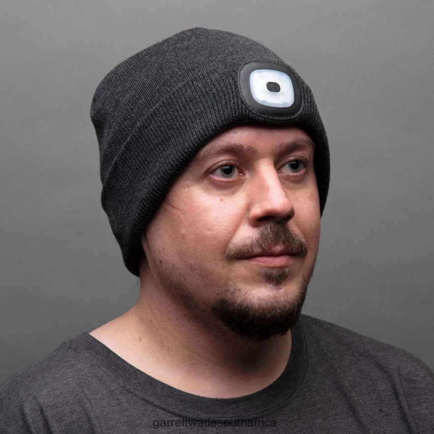 Outdoor Garrett Wade Winter Beanie with a Built in Rechargable LED Light LP88ZX337 - Garrett Wade Garden Tools