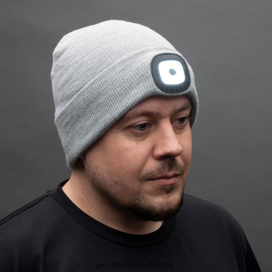 Outdoor Garrett Wade Winter Beanie with a Built in Rechargable LED Light LP88ZX337 - Garrett Wade Garden Tools