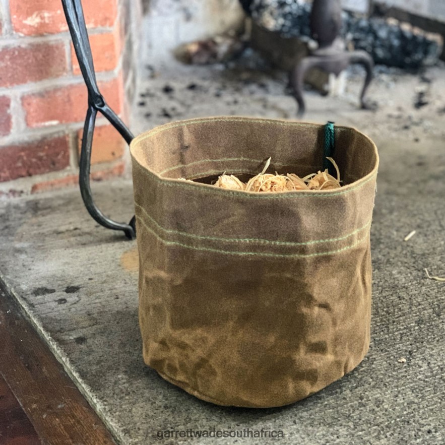 Outdoor Garrett Wade 50 Firelighters with Waxed Canvas Storage Set LP88ZX349 - Garrett Wade Garden Tools