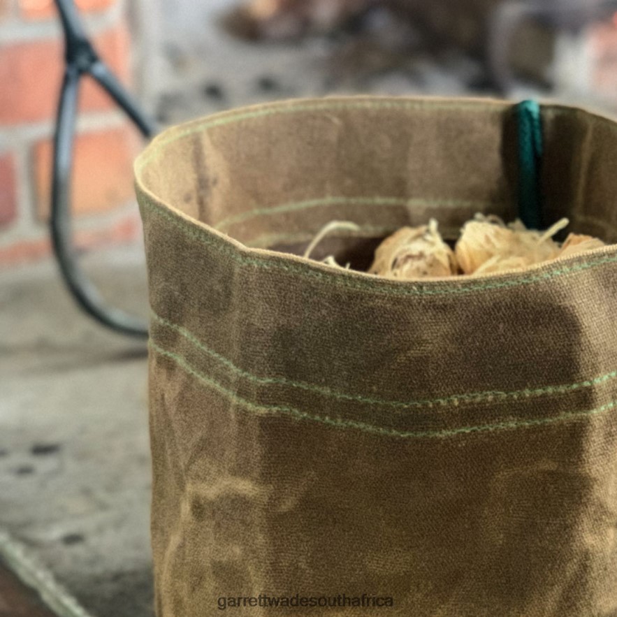 Outdoor Garrett Wade 50 Firelighters with Waxed Canvas Storage Set LP88ZX349 - Garrett Wade Garden Tools