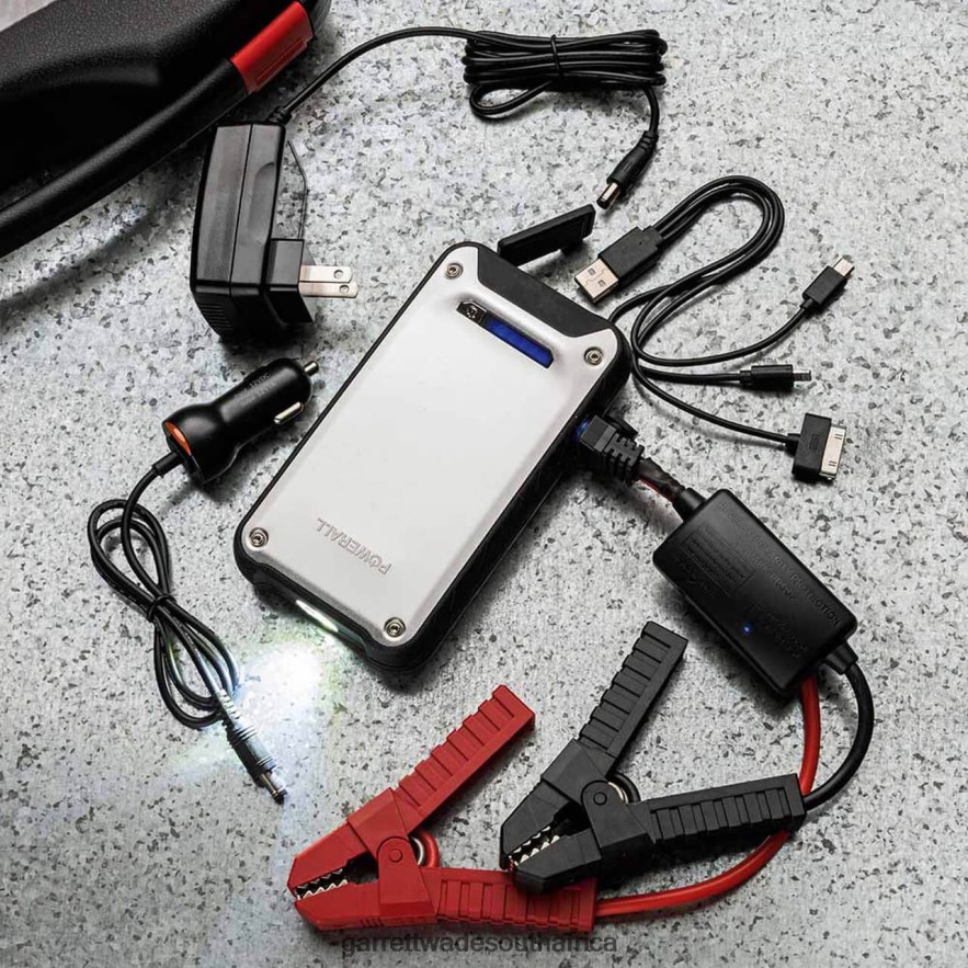 Outdoor Garrett Wade Compact Emergency Car Battery Jumper LP88ZX352 - Garrett Wade Garden Tools