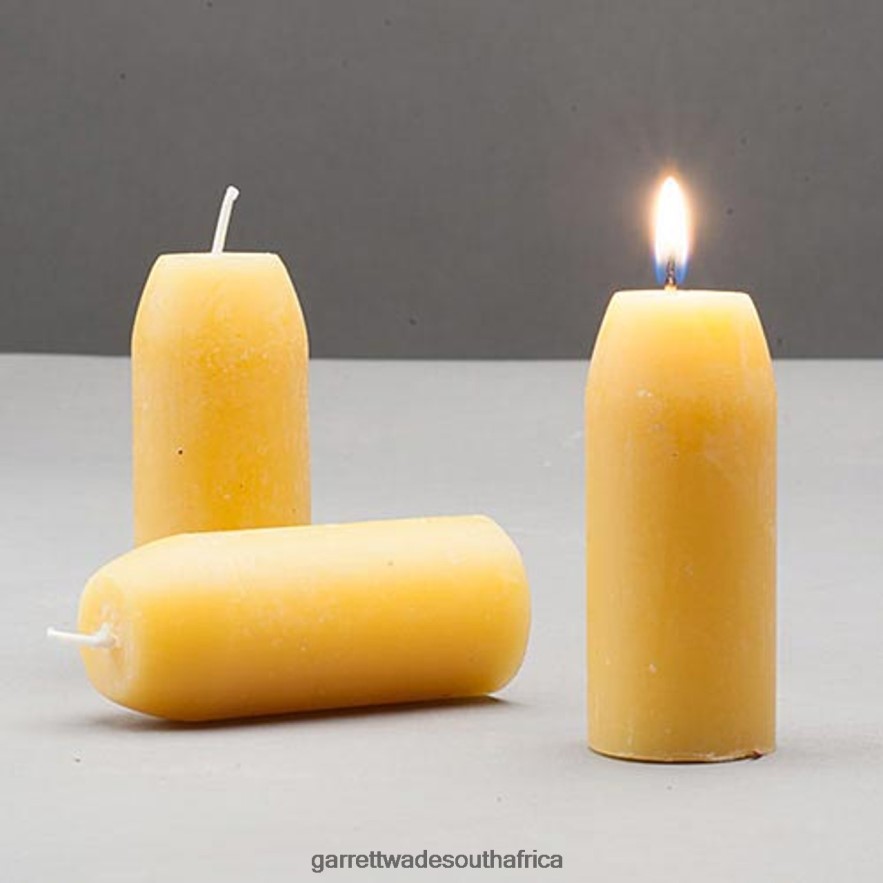 Outdoor Garrett Wade Pack of 3 12 hr Beeswax Candles LP88ZX348 - Garrett Wade Chisels