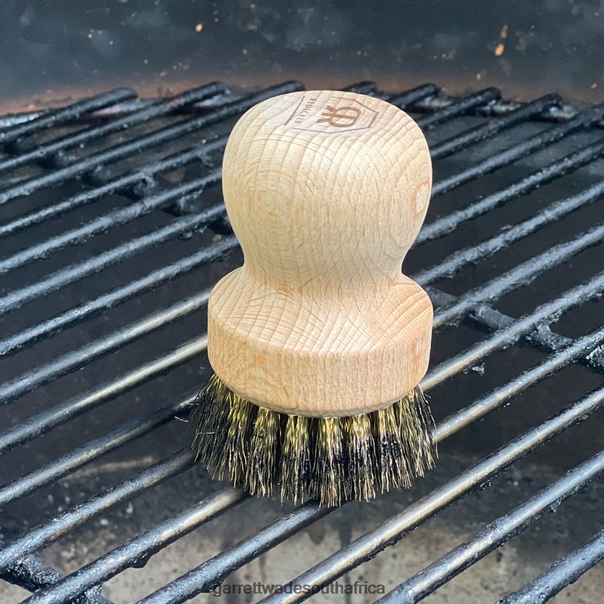 Outdoor Garrett Wade Tough and Safe Brass BBQ Grill Cleaning Brush LP88ZX358 - Garrett Wade Garden Tools