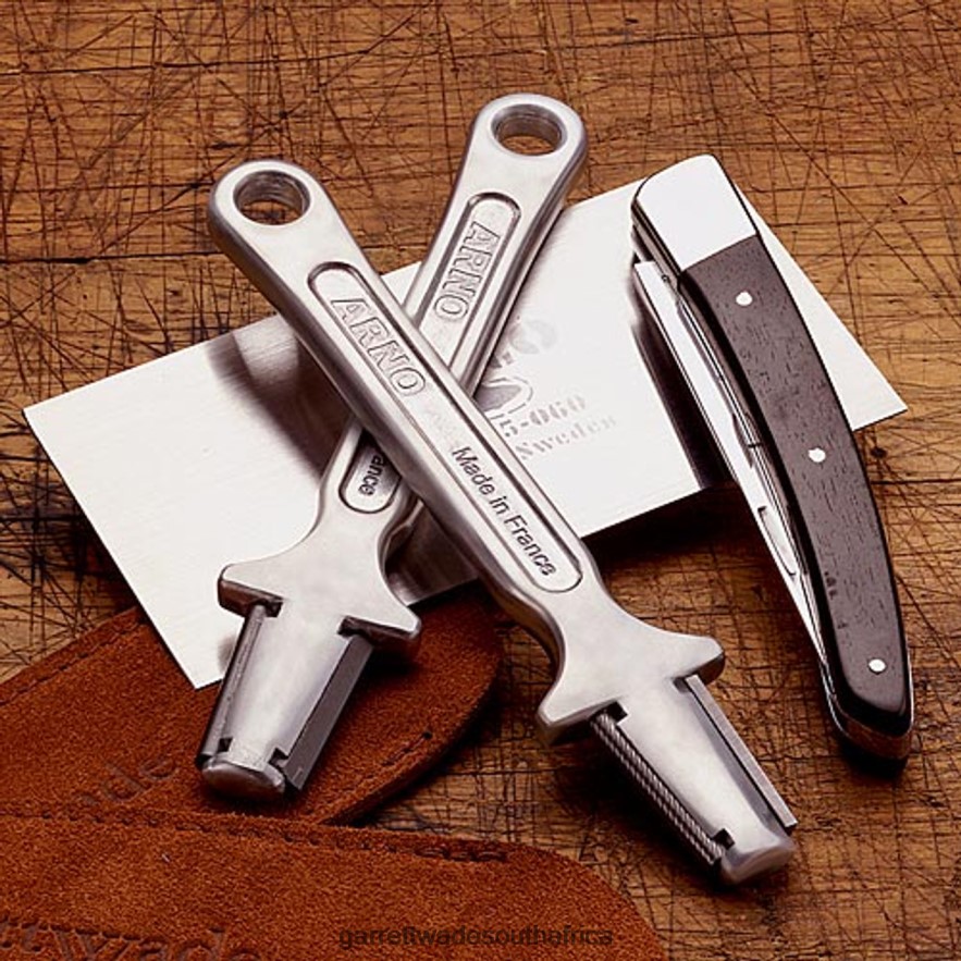 Outdoor Garrett Wade Carbide Sharpener 2 Sided LP88ZX390 - Garrett Wade Chisels