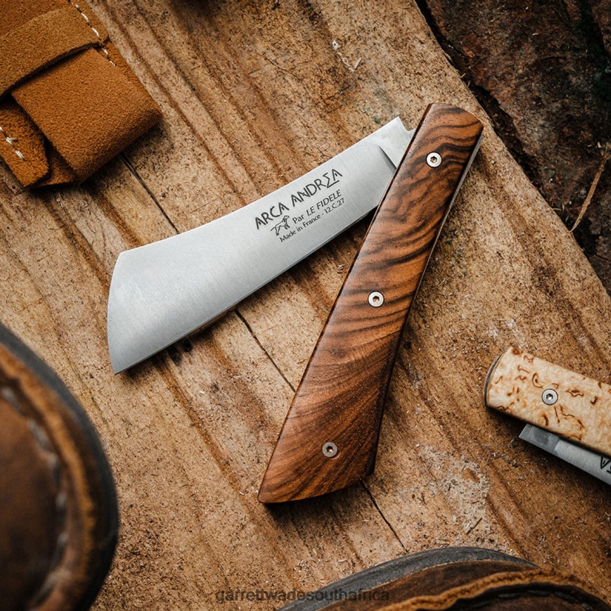 Outdoor Garrett Wade French Walnut Pocket Knife LP88ZX365 - Garrett Wade Knives