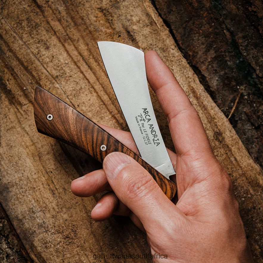 Outdoor Garrett Wade French Walnut Pocket Knife LP88ZX365 - Garrett Wade Knives