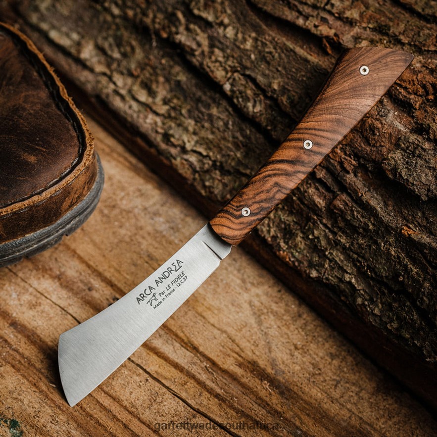 Outdoor Garrett Wade French Walnut Pocket Knife LP88ZX365 - Garrett Wade Knives