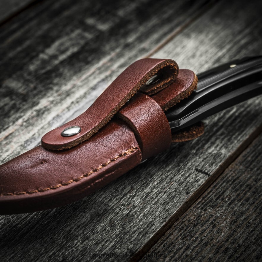 Outdoor Garrett Wade Short Damascus Fixed-Blade Knife LP88ZX374 - Garrett Wade Knives