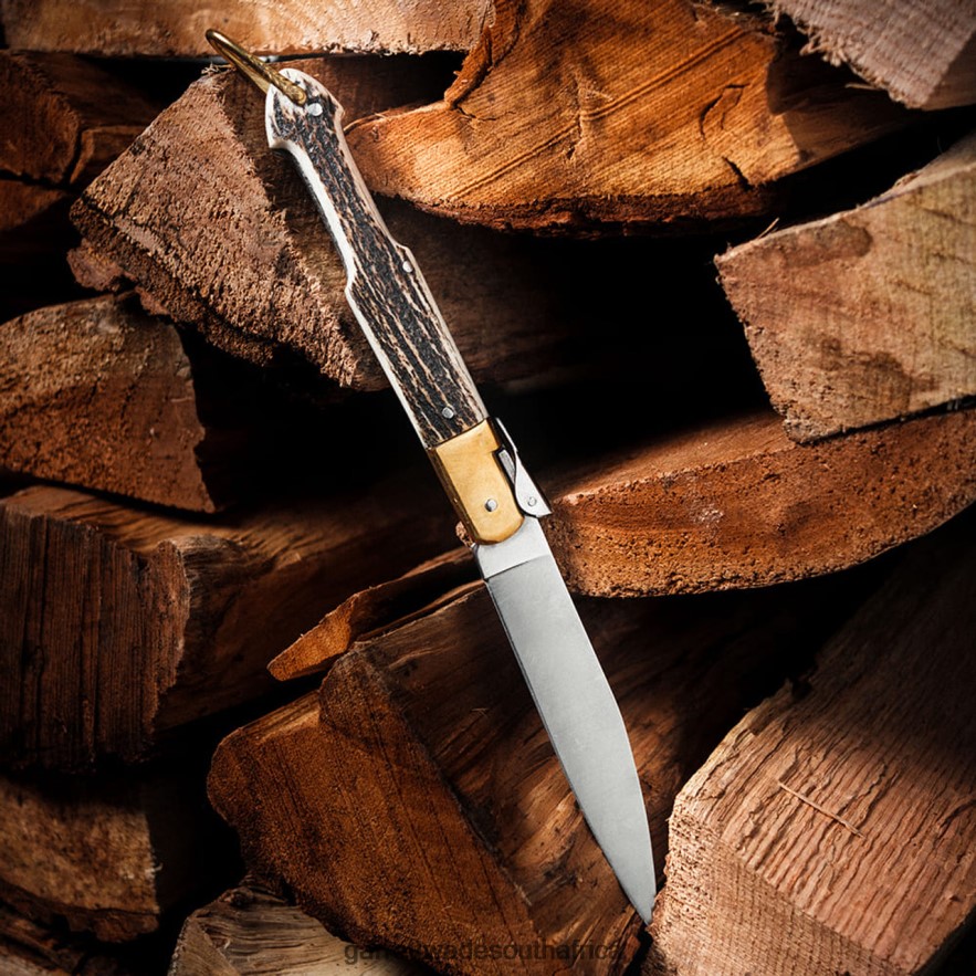 Outdoor Garrett Wade Stag Horn Knife LP88ZX363 - Garrett Wade Chisels