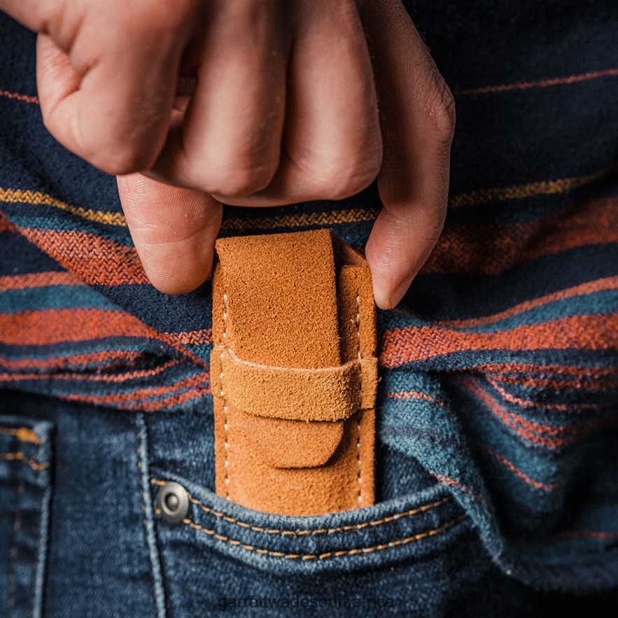 Outdoor Garrett Wade Universal Leather Sheath for Pocket Knives LP88ZX368 - Garrett Wade Knives