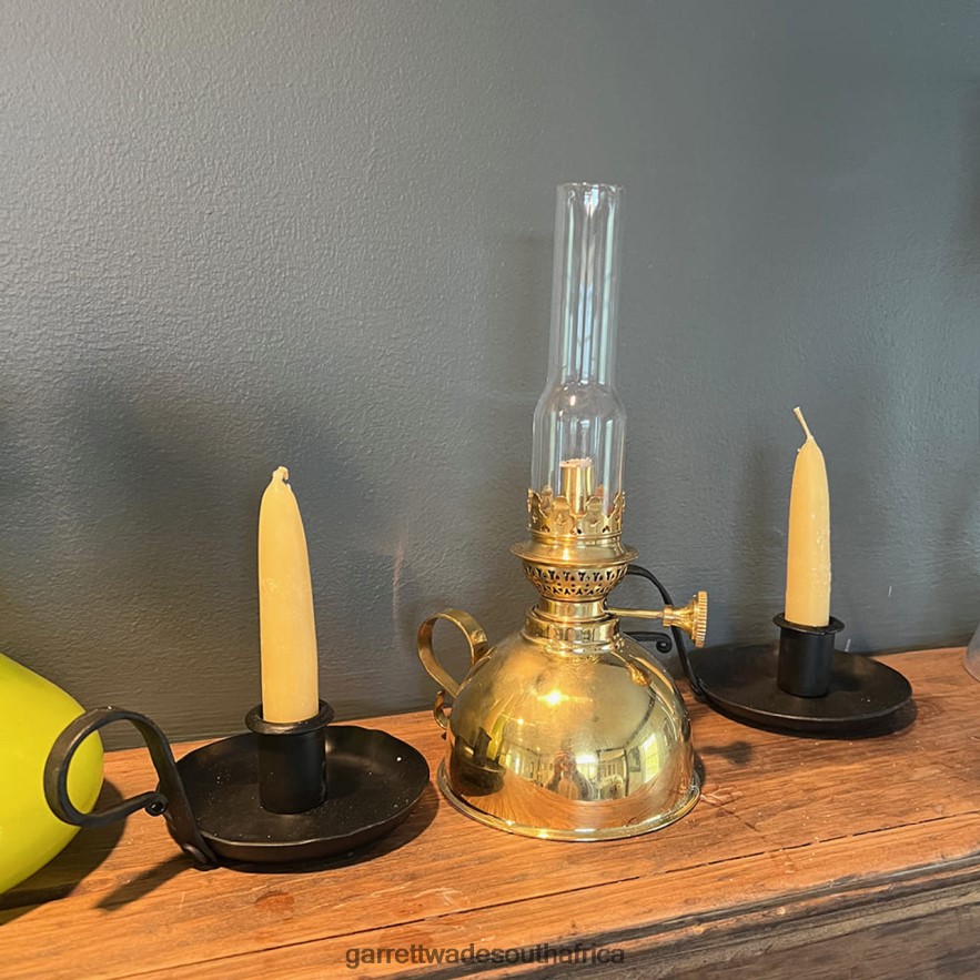 Outdoor Garrett Wade Hand-Forged Iron Chamberstick LP88ZX406 - Garrett Wade Garden Tools