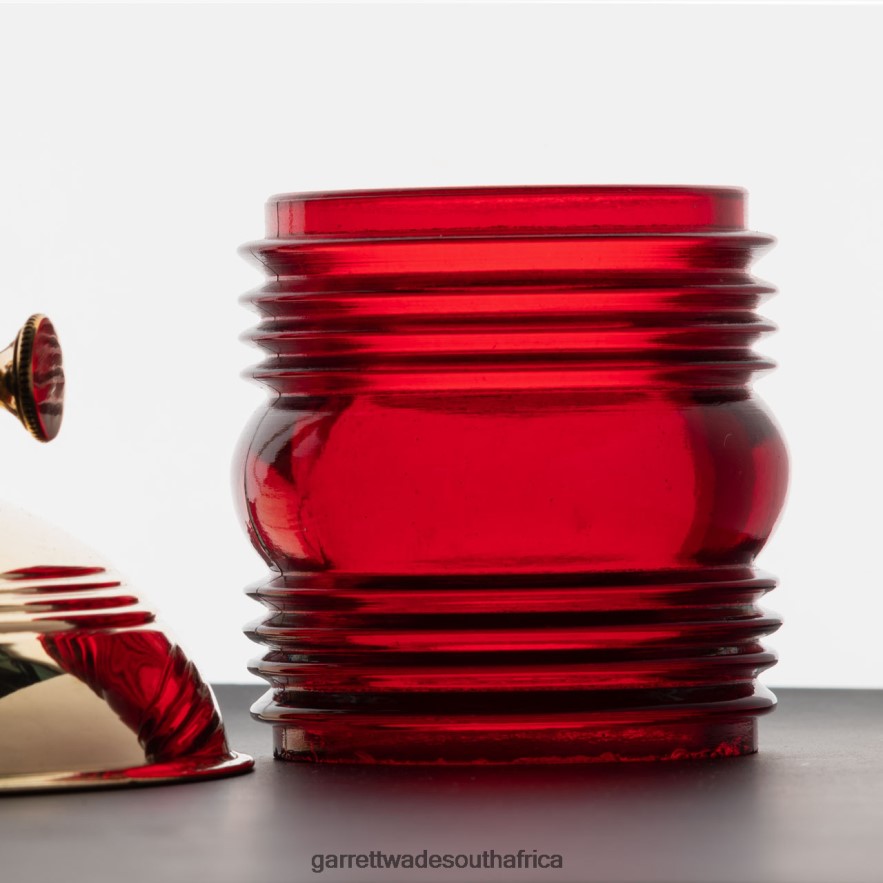 Outdoor Garrett Wade Red Replacement Glass for Railroad Lantern LP88ZX421 - Garrett Wade Garden Tools