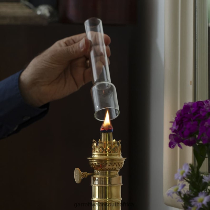 Outdoor Garrett Wade Replacement Glass for Brass Column Oil Lamp LP88ZX432 - Garrett Wade Chisels