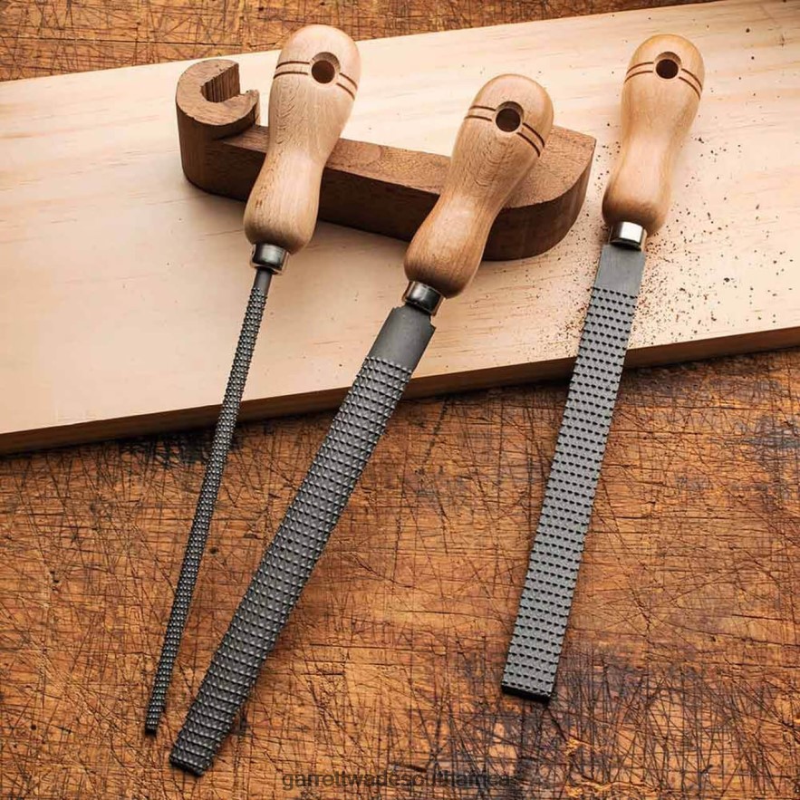 Woodworking Garrett Wade Woodworker's Rasps Set LP88ZX678 - Garrett Wade Chisels