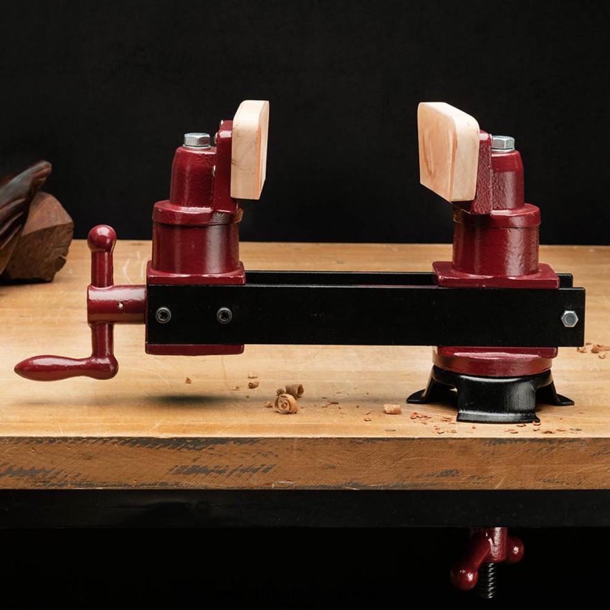 Woodworking Garrett Wade Exceptionally Flexible Workbench Vise LP88ZX668 - Garrett Wade Knives