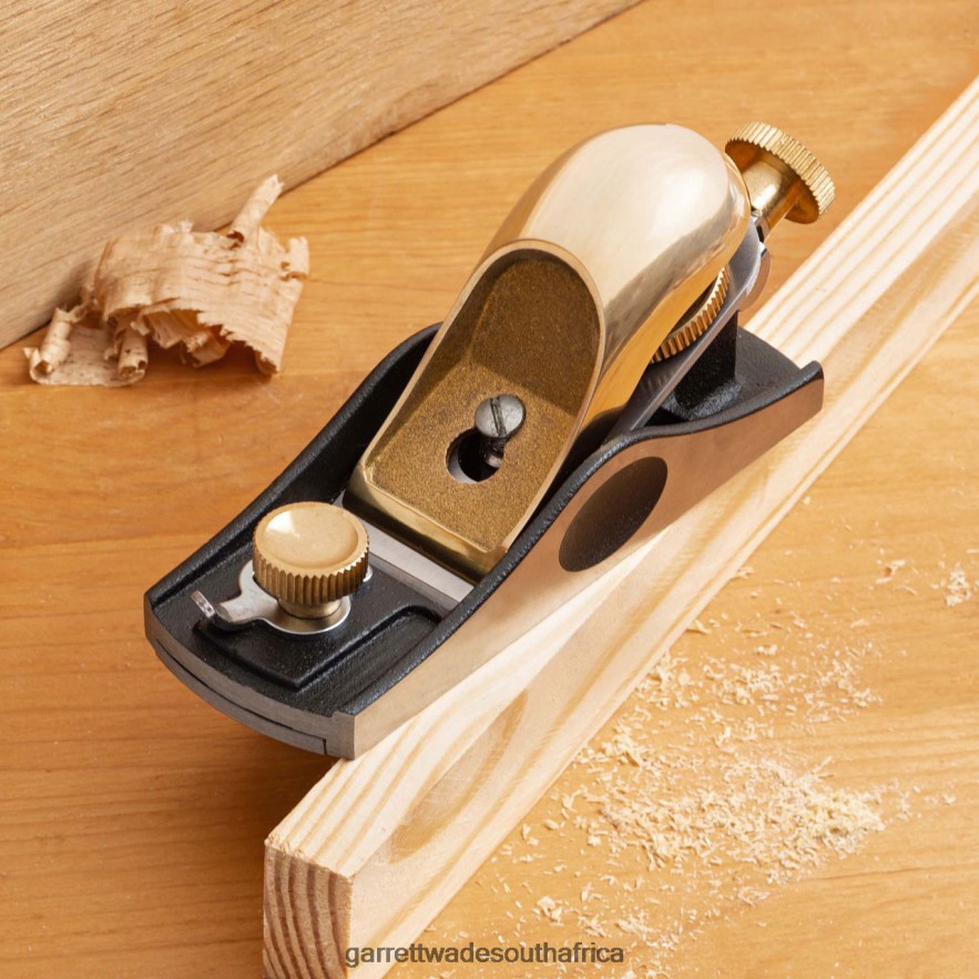 Woodworking Garrett Wade Bronze Low Angle #9 Block Plane LP88ZX702 - Garrett Wade Chisels